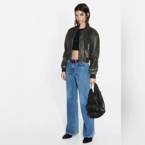 Zara Jeans Zara High Waisted Flare Jeans Z975 Poshmark